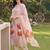Women Floral Printed Regular Linen Kurta with Trousers & With Dupatta