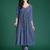 Floral Printed Empire Pure Cotton Kurta with Trousers