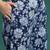 Floral Printed Empire Pure Cotton Kurta with Trousers