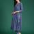 Floral Printed Empire Pure Cotton Kurta with Trousers