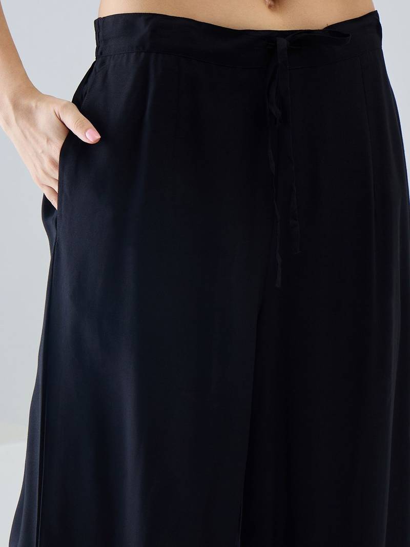 Women Printed Regular Thread Work Kurta with Palazzos