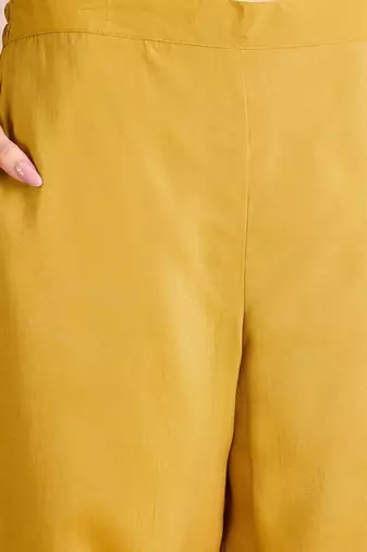 Women Ethnic Motifs Embroidered Regular Gotta Patti Kurta with Trousers & With Dupatta