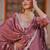 Ethnic Motifs Embroidered Kurta With Trousers & Dupatta
