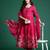 Floral Printed Pure Cotton Kurta with Trousers & Dupatta