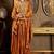 Floral Yoke Design Pleated Thread Work Anarkali Kurta With Trousers & Dupatta