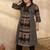 Plus Size Multi Printed A-Line Kurta Trousers Set