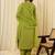 Women Ethnic Motifs Embroidered Regular Kurta with Trousers & With Dupatta