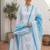 Women Ethnic Motifs Printed Regular Pure Cotton Kurta with Trousers & With Dupatta