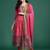 Ethnic Motifs Pure Cotton Kurta with Trousers & Dupatta