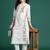 Floral Embroidered Pure Cotton Kurta with Trousers