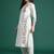 Floral Embroidered Pure Cotton Kurta with Trousers