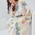 Women Printed Regular Thread Work Pure Cotton Kurta with Trousers