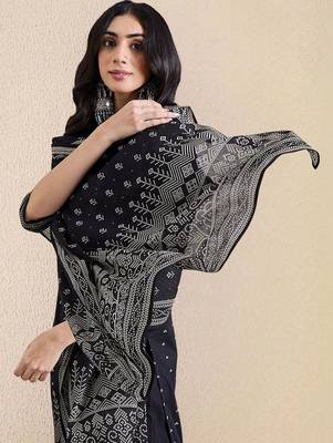 Women Ethnic Motifs Printed Regular Pure Cotton Kurta with Trousers & With Dupatta 2