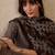 women printed regular  cotton kurta with trousers & with dupatta