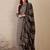 women printed regular  cotton kurta with trousers & with dupatta