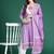 Floral Printed Regular Pure Cotton Kurta with Trousers & Dupatta