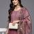 Women Floral Embroidered Regular Thread Work Kurta with Trousers & Dupatta