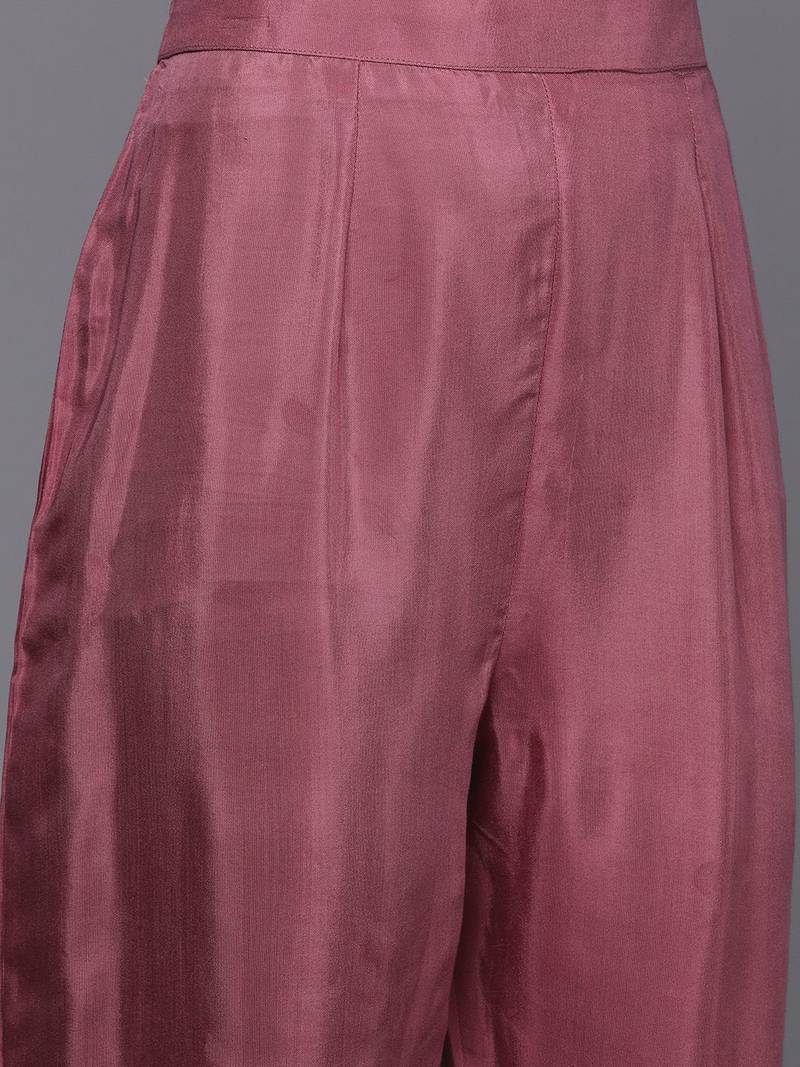 Women Floral Embroidered Regular Thread Work Kurta with Trousers & Dupatta
