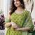 Floral Printed V-Neck Pure Cotton Straight Kurta With Trouser And Dupatta