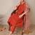 Women Floral Regular Pure Cotton Kurta with Trousers & With Dupatta