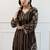 Women Printed Regular Beads and Stones Kurta with Trousers