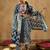 Ethnic Motifs Printed Thread Work Pure Cotton Kurta with Trousers & Dupatta