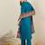 Women Solid Embroidered Kurta with Trousers & Dupatta