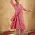 Floral Printed Straight Thread Work Kurta with Trousers & Dupatta