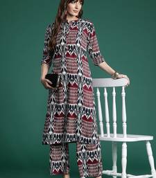 Printed Regular Kurta with Palazzos