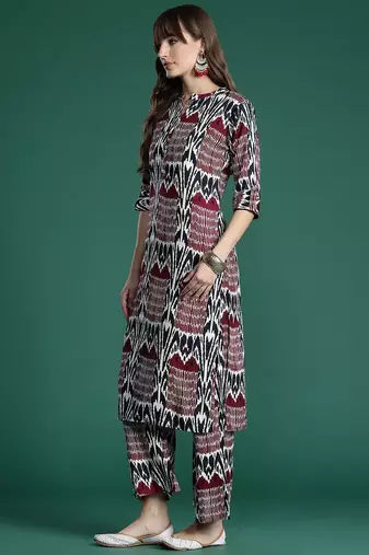 Printed Regular Kurta with Palazzos