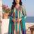 Women Printed Regular Thread Work Pure Cotton Kurta with Trousers & With Dupatta