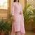 Women Ethnic Motifs Embroidered Regular Thread Work Pure Cotton Kurta with Trousers & With Dupatta