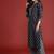 Printed Mirror Work Pure Cotton Kurta With Palazzos & Dupatta
