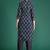 Ethnic Motifs Printed Thread Work Pure Cotton Kurta with Trousers
