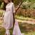 Floral Embroidered Straight Kurta With Trousers & Dupatta