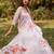 Floral Embroidered Straight Kurta With Trousers & Dupatta
