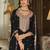 Paisley Embroidered Sequinned Straight Kurta With Sharara And Dupatta