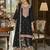 Paisley Embroidered Sequinned Straight Kurta With Sharara And Dupatta