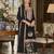 Paisley Embroidered Sequinned Straight Kurta With Sharara And Dupatta