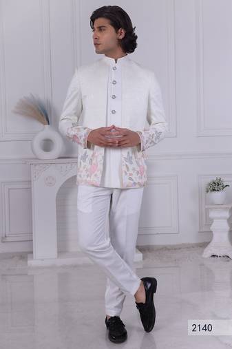 White jodhpuri for men | premium men's ethnic wear