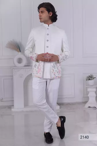 White jodhpuri for men | premium men's ethnic wear