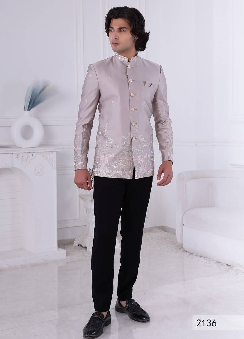 Pink jodhpuri for men | premium men's ethnic wear