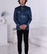 Turquoise  jodhpuri for men | premium men's ethnic wear