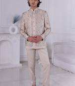 Beige jodhpuri for men | premium men's ethnic wear