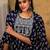 Ethnic Motifs Printed Regular Thread Work Kurta With Trousers & Dupatta