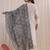 floral embroidered round neck  cotton straight kurta with trousers & dupatta