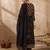 Women Ethnic Motifs Printed Pleated Beads and Stones Pure Cotton Kurta with Trousers & With Dupatta