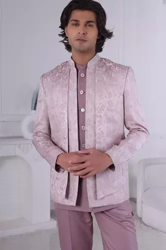 Pink open  jodhpuri for men | premium men's ethnic wear