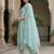 Women Floral Embroidered Regular Thread Work Pure Cotton Kurta with Trousers & With Dupatta