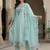 Women Floral Embroidered Regular Thread Work Pure Cotton Kurta with Trousers & With Dupatta